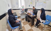 پایش دانشجویان بهورزی در خانه بهداشت بیوران علیا